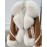 Fashionable Women's Insulated Winter Fur Jacket
