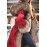 Women's Elegant Hooded Jacket with luxurious fur collar