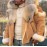 Men's Heavy weighted Insulated Casual Winter Coat with large fur collar 