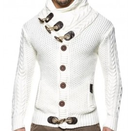 Men's High Collar Winter Sweater