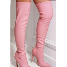 High Fashion High Heel Zipper Boots