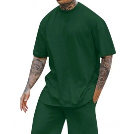Russ Wears Two-Piece Short Set