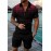 Russ-Wears-Men's Stylish Two-Piece Short Sleeve Set