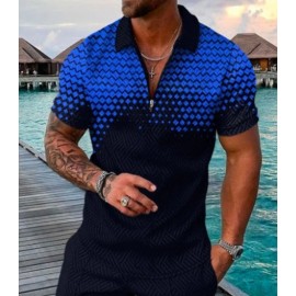 Russ-Wears-Men's Stylish Two-Piece Short Sleeve Set