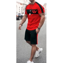 Russ-Wears-Men's Two-Piece Sportswear Short Set
