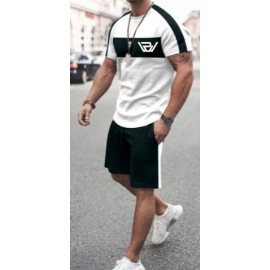 Russ-Wears-Men's Two-Piece Sportswear Short Set