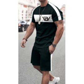 Russ-Wears-Men's Two-Piece Sportswear Short Set