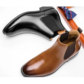 Russ Wears Genuine Leather Dress Boots