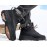 Russ Wears Men's High-End Anti-Slip Winter Tactical Leather Hiking Boots