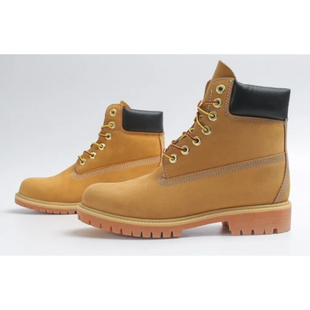 Men's High-Top British Style Leather Construction Boots Men's High-Top British Style Leather Construction Boots