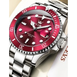 Luxury Luminous Waterproof Quartz Men's Wristwatch