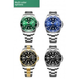 Russ Wears Stainless Steel Waterproof Men's Sport Wrist Watch