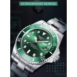 Russ Wears Stainless Steel Waterproof Men's Sport Wrist Watch
