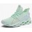 Unisex Mint Green Athletic Running Shoes