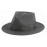 Unisex Wide Brim Wool Fedora Hat