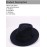 Unisex Wide Brim Wool Fedora Hat