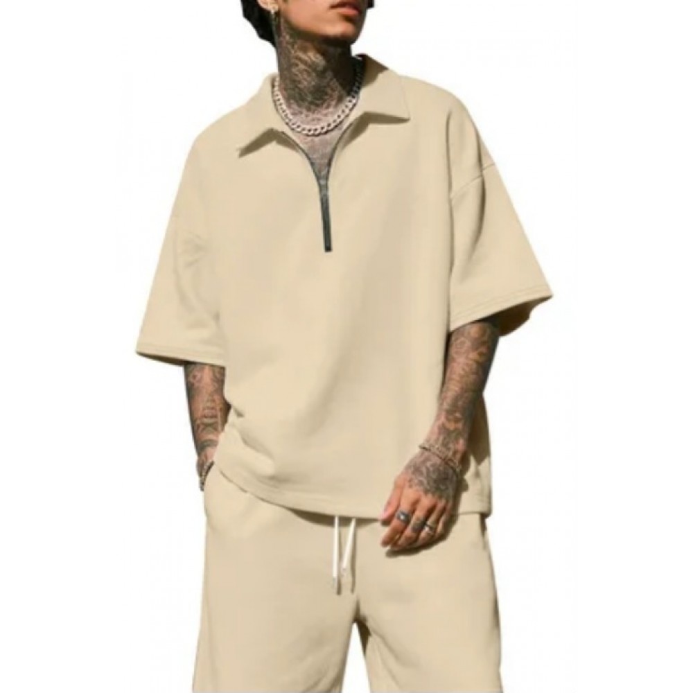 Russ Wears Casual Two-Piece Men's Short-Sleeved Short Set 