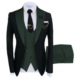 High Quality Three Piece Long Sleeve Slim Fit Business Suit