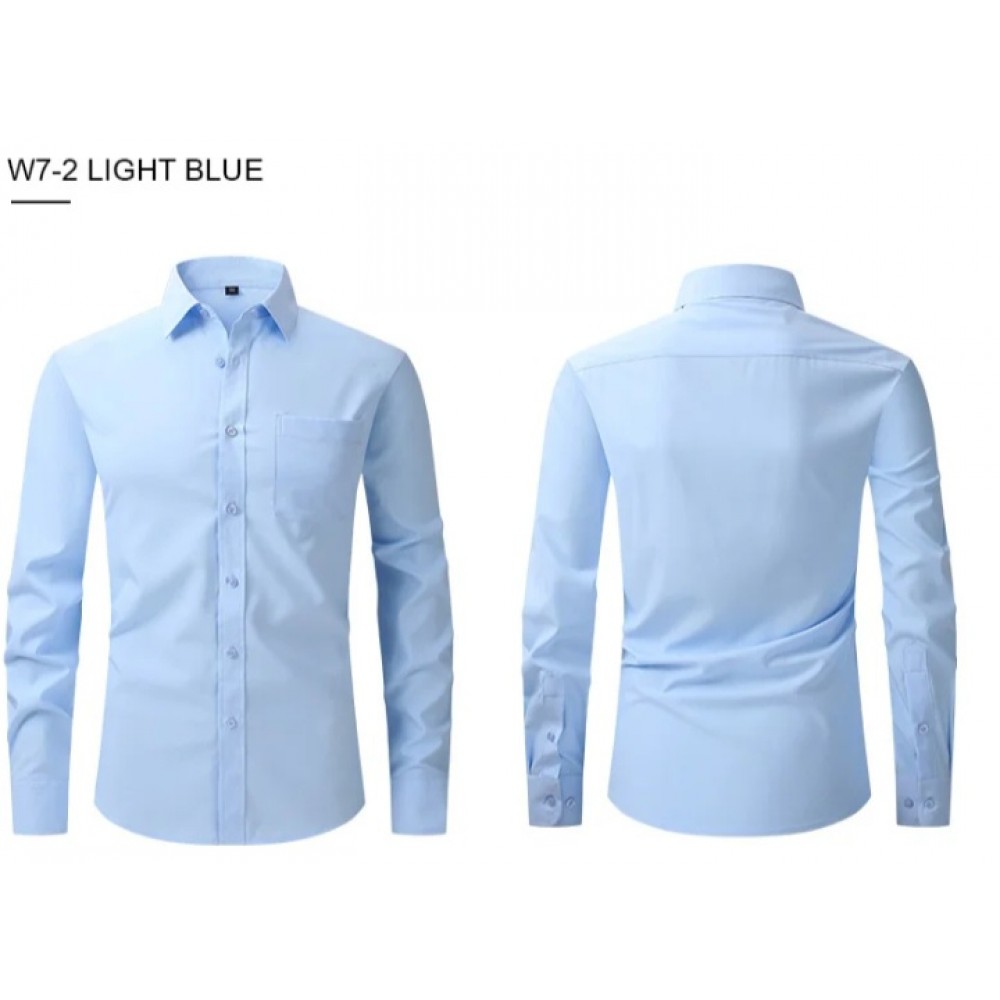 Professional Loose Long-Sleeved Casual Men Dress Shirts