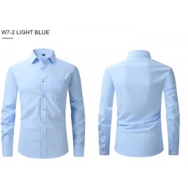 Professional Loose Long-Sleeved Casual Men Dress Shirts