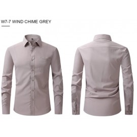 Professional Loose Long-Sleeved Casual Men Dress Shirts