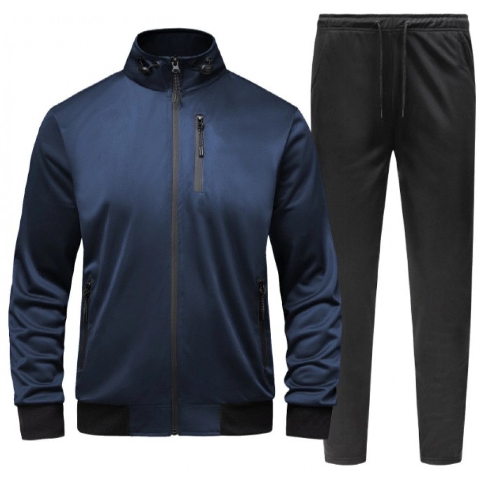 Russ-Wears-Men's Two-Piece Jogger Zip-Up Track Suits
