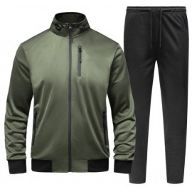 Russ-Wears-Men's Two-Piece Jogger Zip-Up Track Suits