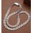 Sterling Silver Cuban Link Chain Necklace and Bracelet