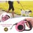 Automatic Retractable Nylon Dog Leash, Bowl and Poop Bag