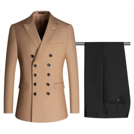 High Quality Professional Double-Breasted Casual Business Suit