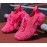 Women's Pink Mesh Breathable Exercise Balance Training Shoes