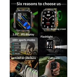LED Altimeter Baron meter Smart Watch