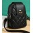 Stylish Black Quilted Crossbody Multiple Compartments Phone Bag