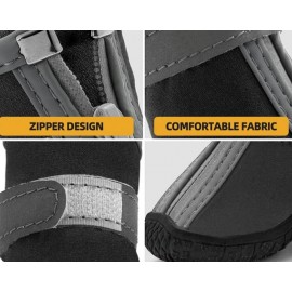 High-End Adjustable Air Mesh Waterproof Dog Boots