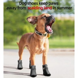 High-End Adjustable Air Mesh Waterproof Dog Boots