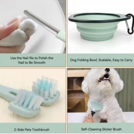 8 in 1 Complete Professional Dog Grooming Set