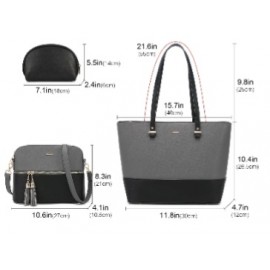 Luxury 3Pcs Designer Set Shoulder Bag