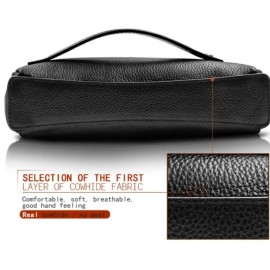 Genuine Leather Luxury Fingerprint Handbag