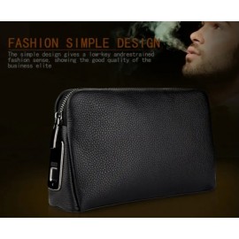 Genuine Leather Luxury Fingerprint Handbag
