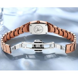 Elegant Rhinestone Quartz Glow Watch