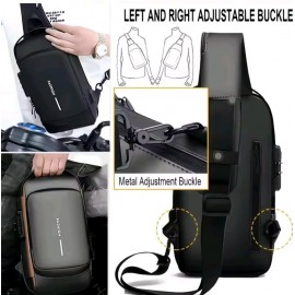 Men's Anti-Theft Chest Backpack Bag