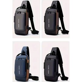 Men's Anti-Theft Chest Backpack Bag