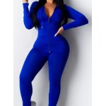 Women's Sport Two-Piece Jogger Tracksuit Set