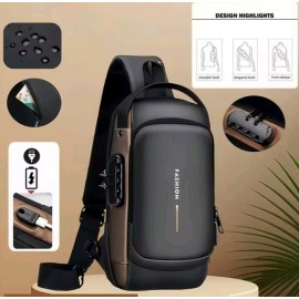 Men's Anti-Theft Chest Backpack Bag