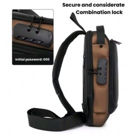 Men's Anti-Theft Chest Backpack Bag