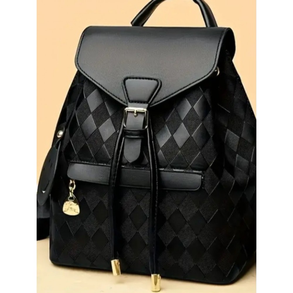 Stylish Quilted Backpack