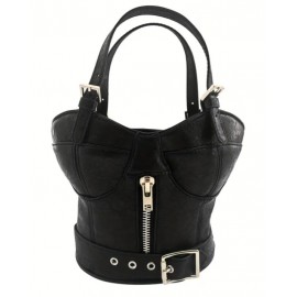 Bustier Style Zipper Bag