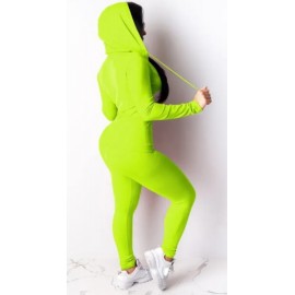 Women's Sport Two-Piece Jogger Tracksuit Set