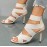 Women's Stylish Strappy Stiletto Heel Slip-On Shoes