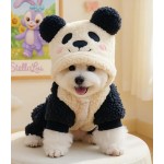 Dogs Winter Warm Panda Outfit